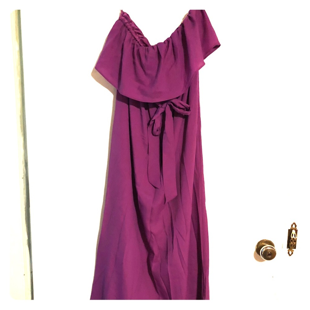 Purple Maxi dress